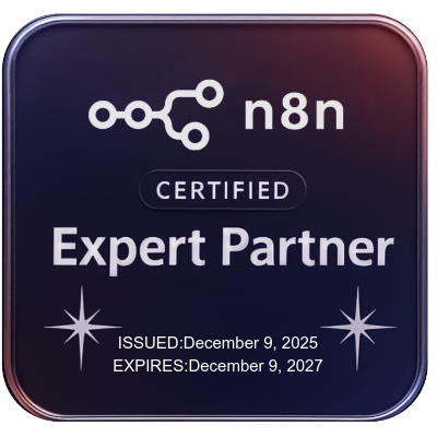 n8n Partner Badge